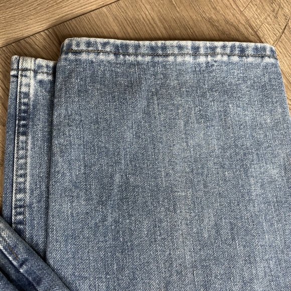 Lee Relaxed Jeans Womens 14 Medium Straight Leg Regular Blue jeans Denim - Picture 4 of 13